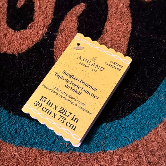 NWT Ashland “Take it Easy” Sunglasses Doormat - Picture 2 of 5